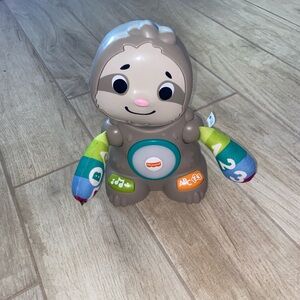 Fisher-Price Linkimals Smooth Moves Sloth Electronic Learning Toy Lights Music
